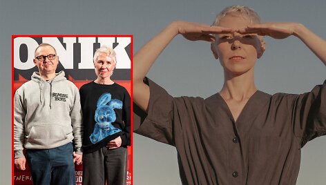 Giedrė Kilčiauskienė su vyru Dominyku