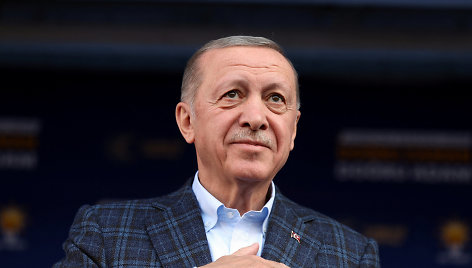 Turkijos prezidentas Recepas Tayyipas Erdoganas