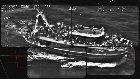 Laivo katastrofa prie Graikijos krantų