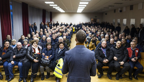 Vilniaus viešojo transporto darbuotojų streikas