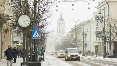 Pūga Vilniuje vėl įsismarkavo