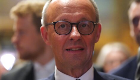 Vokietijos rinkimų favoritas konservatorius Friedrichas Merzas