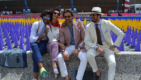 „Pitti Uomo“ mados savaitės lankytojai