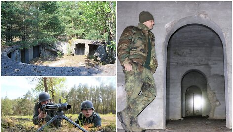 Nerijos kopose atgis karo istorija
