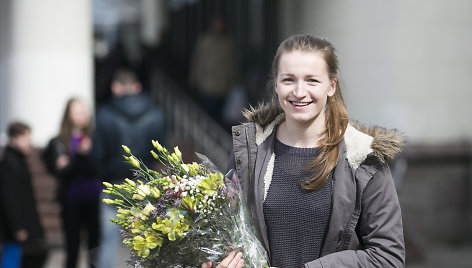 Iš Liverpulio grįžo čiuožėja Agnė Sereikaitė