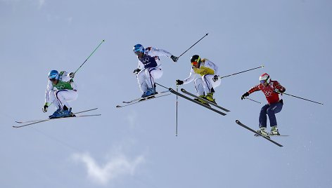 Akrobatinio slidinėjimo vyrų kroso varžybos Sočyje