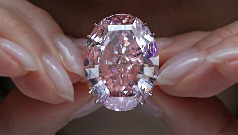 Deimantas &bdquo;Pink Star&ldquo;