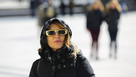 Saulėtas penktadienis Vilniuje
