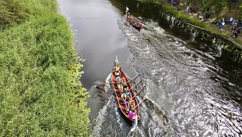 Šventosios upėje varžysis „Vikingų“ laivai