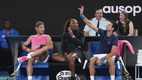 Rafaelis Nadalis, Serena Williams, Novakas Džokovičius