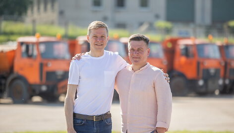 Kęstutis Vaicekiūtis ir Remigijus &Scaron;ima&scaron;ius