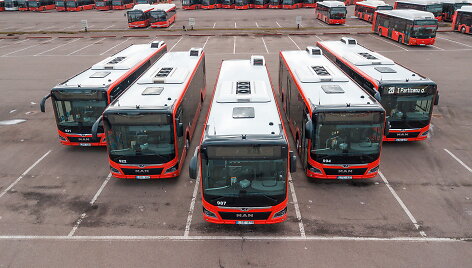 Kauno vie&scaron;ajame transporte diegiama patogesnė bilietų sistema