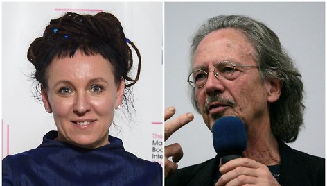 Nobelio literatūros premija atiteko Olgai Tokarczuk ir Peteriui Handkei