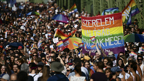 "Pride" paradas Budapešte