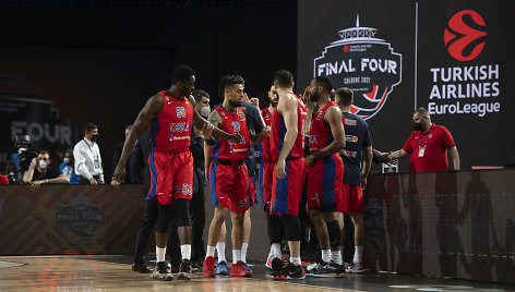 Eurolygos pusfinalis: CSKA – „Anadolu Efes“.