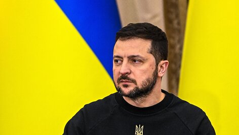 Ukrainos prezidentas Volodymyras Zelenskis