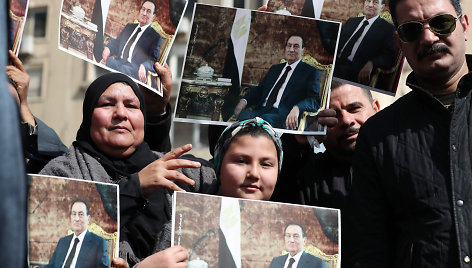 Egipte vyksta Hosni Mubarako laidotuvės