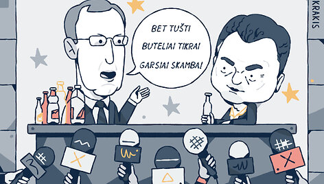 Puteikis, Gražulis ir tu&scaron;ti buteliai