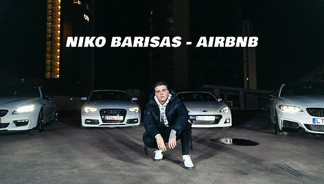 Niko Barisas pristato naują dainą „Airbnb“