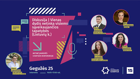 Diskusija | Vienas dydis netinka visiems: sąveikaujančios tapatybės (Lietuvių k.)