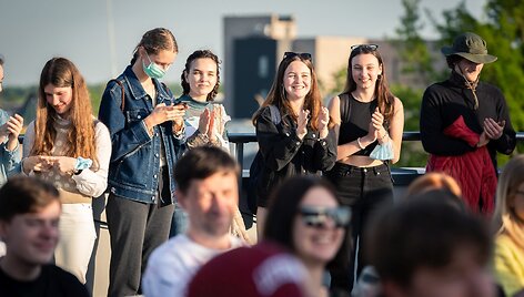 Jaunimo muzikos festivalio &bdquo;&Scaron;iauliai gyvai&ldquo; akimirka