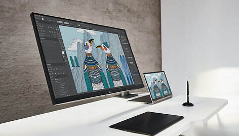 LG UltraWide Ergo monitorius