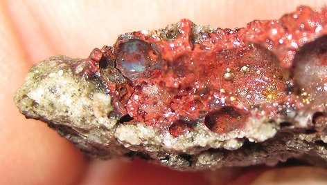 Red trinitite