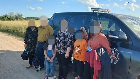 Trečiadienį sulaikyti migrantai