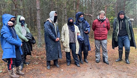 Varėnos rajone aptikti migrantai