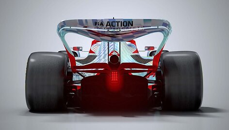 Formula1.com nuotr. / &bdquo;Formulės 1&ldquo; bolidas 2022-aisiais