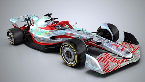 Formula1.com nuotr. / &bdquo;Formulės 1&ldquo; bolidas 2022-aisiais