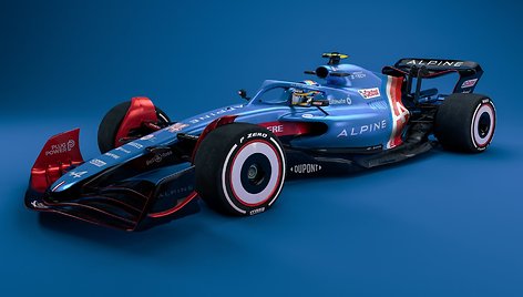 Formula1.com nuotr. / „Formulės 1“ bolidas 2022-aisiais