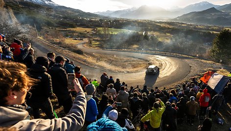 WRC organizatorių „facebook“ tinkle patalpinta nuotrauka