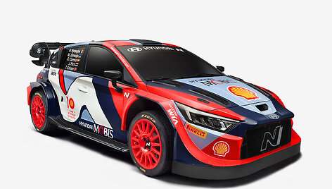 &bdquo;Hyundai i20 N Rally 1&ldquo; automobilis. Gamintojo nuotr.