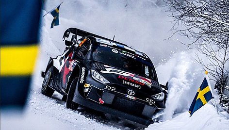 WRC organizatorių „facebook“ tinkle patalpinta nuotrauka