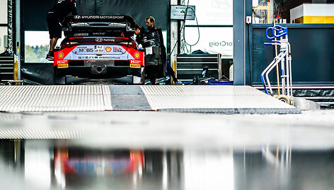 WRC organizatorių &bdquo;facebook&ldquo; tinkle patalpinta nuotrauka
