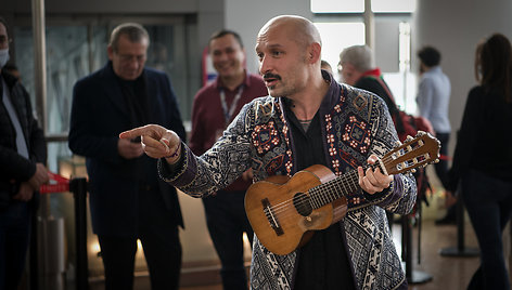 J. Didžiulio koncertas Jerevano oro uoste  