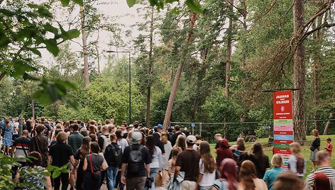 Tūkstančiai žmonių Vingio parke &scaron;ventė Vilniaus gimtadienį