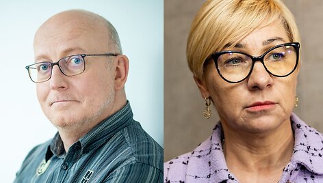 Arūras Valinskas ir Jurgita &Scaron;iugždinienė