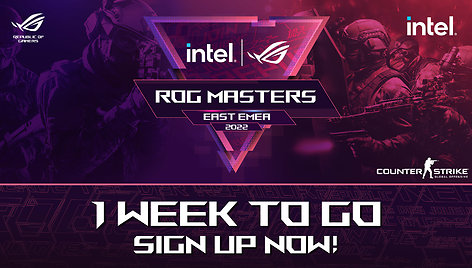 „Intel ROG“ skelbia Artimųjų Rytų bei Rytų Europos „CS:GO“ turnyrą