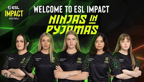 „Ninjas in Pyjamas“ moterų komanda