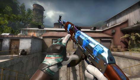 „Stattrack AK-47 Case Hardened“ „skinas“