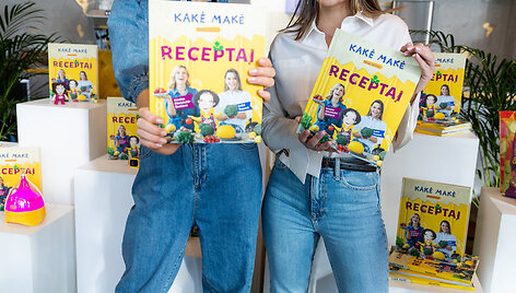 Kakės Makės knygos &bdquo;Kakė Makė. Receptai&ldquo; pristatymas