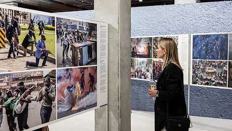  Jubiliejinės &bdquo;World Press Photo&ldquo; parodos atidarymas verslo centre &bdquo;Hero&ldquo;