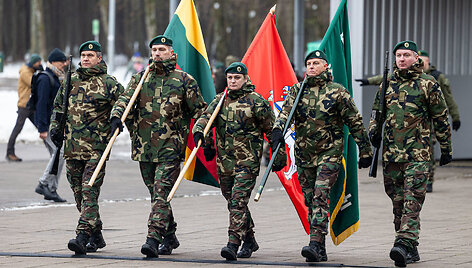 Kandidatų į &scaron;aulius priesaikos ceremonija