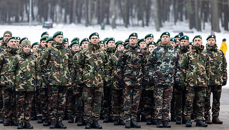 Kandidatų į &scaron;aulius priesaikos ceremonija