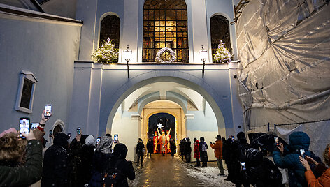 Tradicinė Trijų Karalių eisena Vilniaus senamiestyje