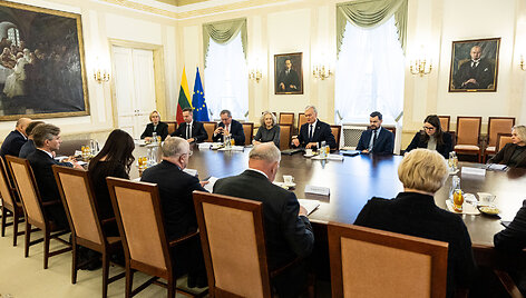 Prezidento susitikimas užsienio politikos ir saugumo klausimams aptarti