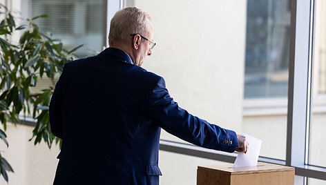 Balsavimas dėl nepasitikėjimo Seimo pirmininku Juozu Oleku