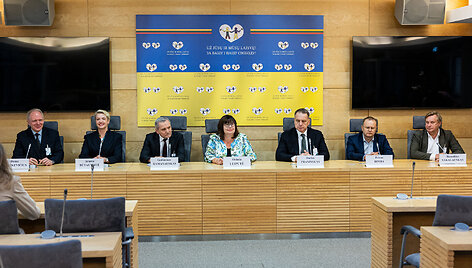Spaudos konferencija seime
